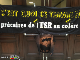 Pétition précarité, précaires ESR