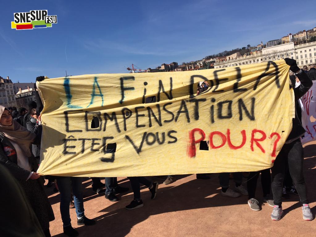 Manifestation de la Fonction publique du 22 mars 2018 - Lyon - Anne Roger